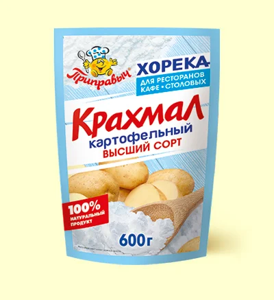Крахмал картофельный высший сорт 600 г