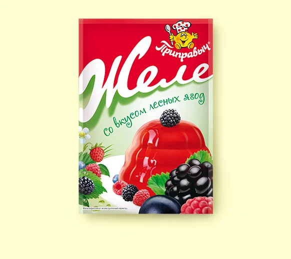 Желе со вкусом лесных ягод 100 г