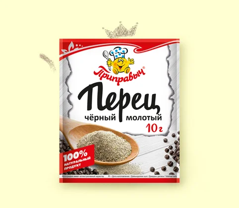 Перец чёрный молотый 10 г
