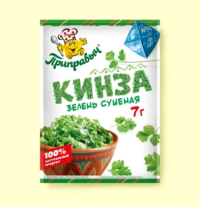 Кинза зелень сушеная 7 г