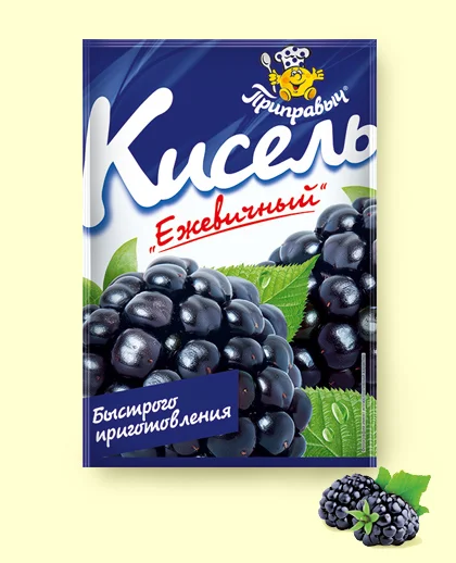 Кисель ежевичный 110 г
