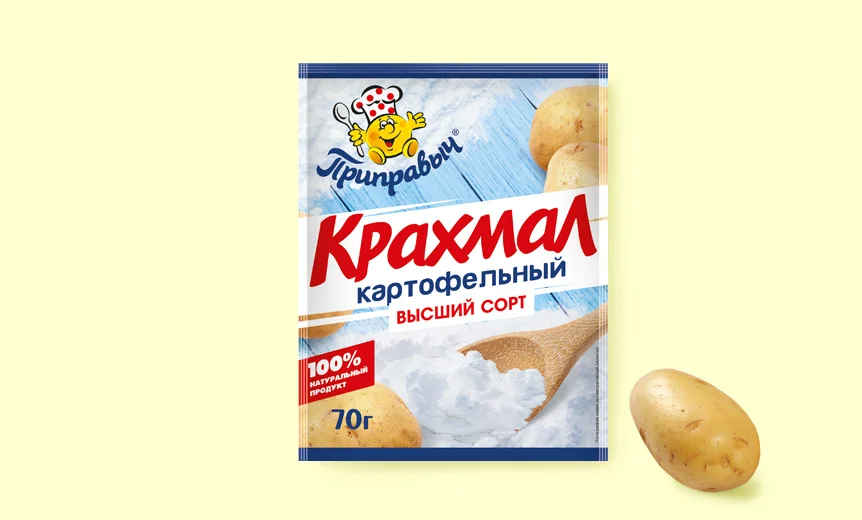 Крахмал картофельный высший сорт 70 г
