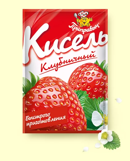 Кисель клубничный 110 г