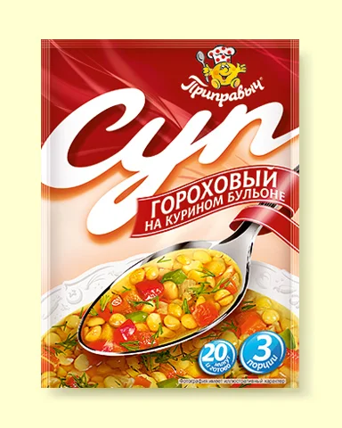 Суп гороховый на курином бульоне 60 г