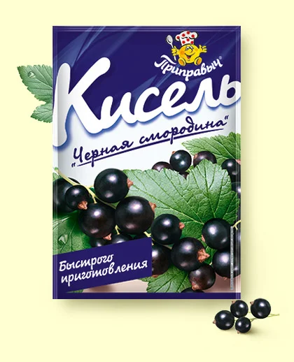 Кисель чёрная смородина 110 г