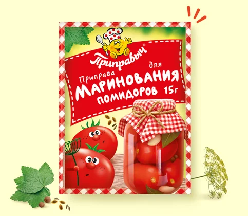Приправа для маринования помидоров 15 г
