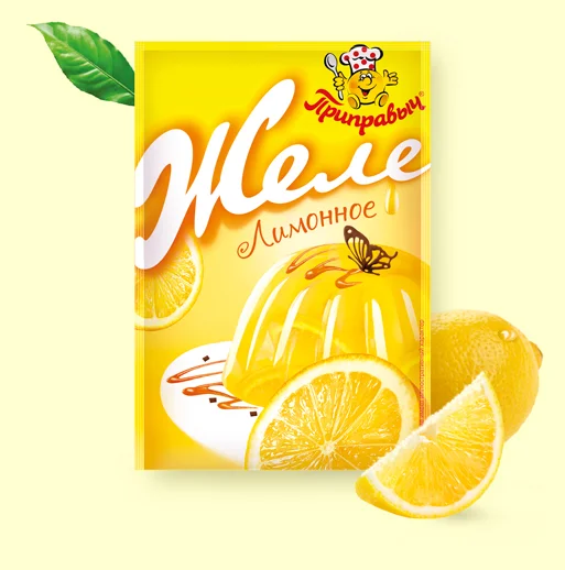 Желе лимонное 100 г