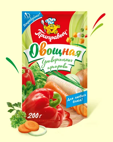 Приправа универсальная овощная 200 г