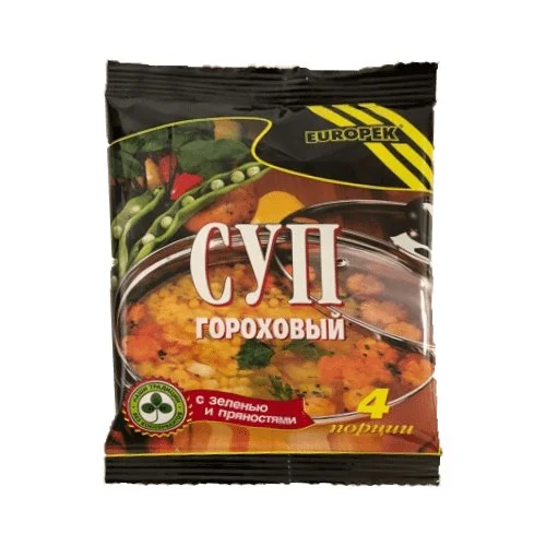 Суп гороховый 90г «Европек»