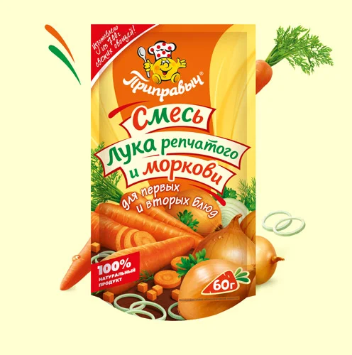 Смесь лука и моркови 60 г